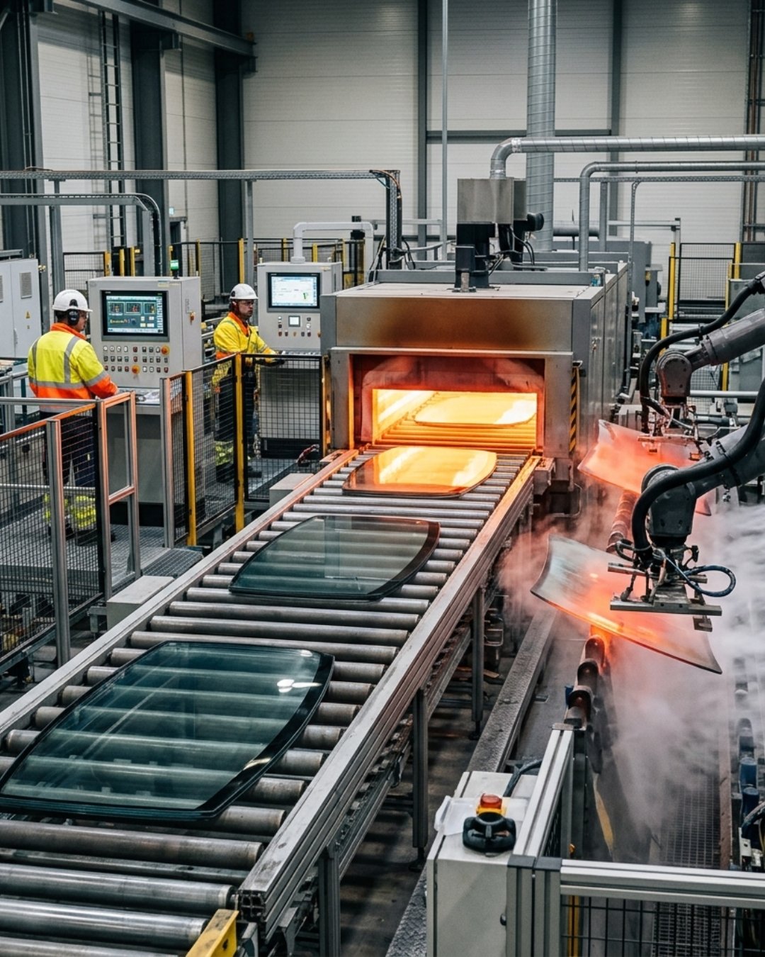 Manufacturing Process of Toughened Glass