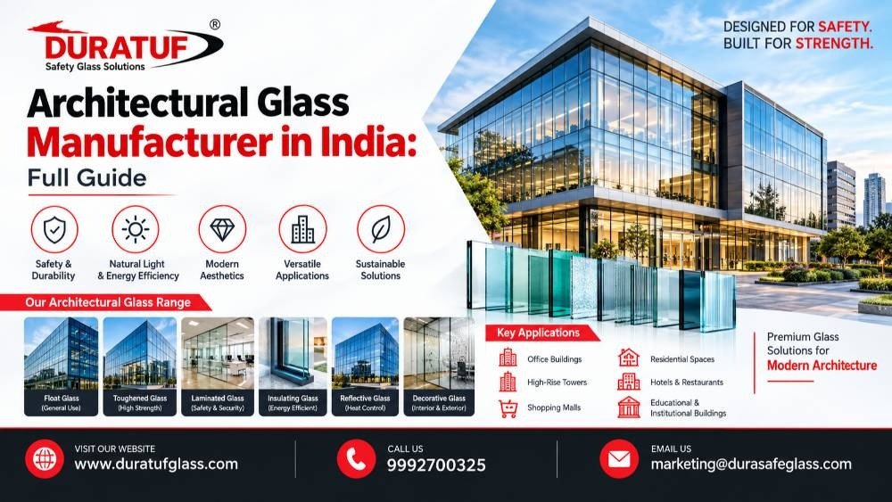Architectural Glass Manufacturer in India: Full 2026 Guide