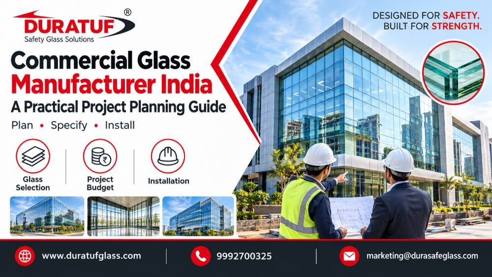 Commercial Glass Manufacturer India: A Practical Project Planning Guide